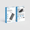 Powerbanka VEGER C20 - 20 000mAh (Micro + Typ C + Lightning 8-pin) čierna