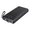 Powerbanka VEGER C20 - 20 000mAh (Micro + Typ C + Lightning 8-pin) čierna