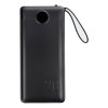 Powerbanka VEGER C20 - 20 000mAh (Micro + Typ C + Lightning 8-pin) čierna