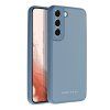 Elegantný kryt Roar Matte Glass pre Samsung Galaxy S21 FE 5G modrý