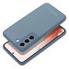 Elegantný kryt Roar Matte Glass pre Samsung Galaxy S21 FE 5G modrý