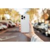 Elegantný kryt ROAR case MATTE GLASS for IPHONE XR farba oceľová