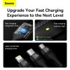 Kábel 3v1 Baseus USB-A > USB-C/ microUSB/ Lightning 100W 1.2 m čierny  CASS030001