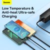 Kábel 3v1 Baseus USB-A > USB-C/ microUSB/ Lightning 100W 1.2 m čierny  CASS030001