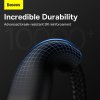 Kábel 3v1 Baseus USB-A > USB-C/ microUSB/ Lightning 100W 1.2 m čierny  CASS030001