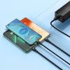 Kábel 3v1 Baseus USB-A > USB-C/ microUSB/ Lightning 100W 1.2 m čierny  CASS030001
