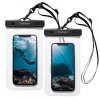 SPIGEN A601 Univerzálne vodotesné puzdro transparentné 2-PACK