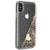 Originálne puzdro GUESS GUOHCPXGLHFLGO pre iPhone X / Xs (Charms 2 Liquid Glitter / zlaté)