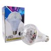 Disco LED žiarovka Mini Party light RGB rotujúca E27 LBCRL