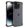 Kryty hrán MINI BUMPERS case with camera island protection for IPHONE 15 Pro čierne