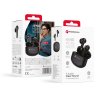 FORCELL F-AUDIO bezdrôtové slúchadlá do uší TWS Clear Sound čierne