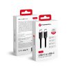 Kábel FORCELL USB-C > USB-C QC4.0 3A/20V PD60W C338 1,5m čierny