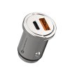 FORCELL F-Energy Mini nabíjačka do auta USB-C PD30W + USB-A QC3.0