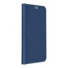 Puzdro LUNA Book Carbon pre SAMSUNG A55 5G modré