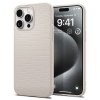 Elegantný obal SPIGEN Liquid Air  pre IPHONE 15 PRO natural titanium