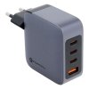 Cestovná nabíjačka Forcell F-Energy s 3x USB-C a USB-A 100W s funkciou PD a Quick Charge 4.0
