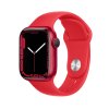 FORCELL F-DESIGN FA01 remienok pre Apple Watch 42/44/45/49 mm červený