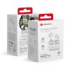 Bluetooth slúchadlá do uší FORCELL F-AUDIO TWS Master PRO biele