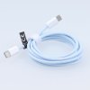 Kábel USB-C na USB-C Power Delivery PD 60W 3A 1,5m modrý C263