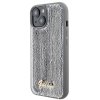 Originálne puzdro GUESS pre IPHONE 13 / 14 / 15 GUHCP15SPSFDGSS (Sequin Script Metal) strieborné