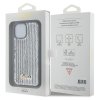 Originálne puzdro GUESS pre IPHONE 13 / 14 / 15 GUHCP15SPSFDGSS (Sequin Script Metal) strieborné