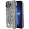 Originálne puzdro GUESS pre IPHONE 13 / 14 / 15 GUHCP15SPSFDGSS (Sequin Script Metal) strieborné