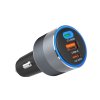 FORCELL F-ENERGY nabíjačka do auta 85W PD+QC4.0+SAM SFC2.0, 2xUSB C+USB A