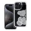 Štýlový kryt TEDDY BEAR pre IPHONE 13 PRO strieborný