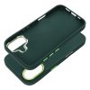 Štýlový kryt FRAME Case pre IPHONE 16 zelený