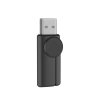 Super Clear Calls bezdrôtové slúchadlá bluetooth FORCELL F-AUDIO TWS ANC + ENC + DONGLE čierne