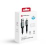Nabíjací kábel USB-A na Lightning 2,4A 12W Cafule 1,2 m čierny FORCELL F-ENERGY C257