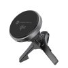 Držiak do auta FORCELL F-GRIP Rapid Charge s bezdrôtovým nabíjaním MagSafe Qi2 15W čierny