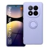 Puzdro SILICONE RING pre XIAOMI Redmi Note 14 Pro 5G fialové