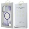 GUESS pre IPHONE 16 Pro Max s MagSafe GUHMP16XRGRGEU (Resin Bottom Glitter) fialové