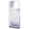 GUESS pre IPHONE 16 Pro Max s MagSafe GUHMP16XRGRGEU (Resin Bottom Glitter) fialové