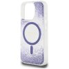 GUESS pre IPHONE 16 Pro Max s MagSafe GUHMP16XRGRGEU (Resin Bottom Glitter) fialové