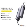 BASEUS adaptér HUB 6v1 Typ C WKWG080013/BS-OH100 0,15 m šedý
