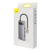 BASEUS adaptér HUB 6v1 Typ C WKWG080013/BS-OH100 0,15 m šedý