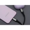 Kábel FORCELL F-ENERGY USB-A na Lightning (2,4A 12W) 3m čierny  (C257)