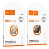 Adaptér HOCO OTG USB-A na Lightning, čierny transparentný (UA36)