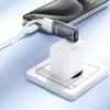 Adaptér HOCO OTG 2v1 USB-A na Lightning a USB-C, čierny (UA36E)