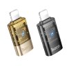 Adaptér HOCO OTG Lightning na USB-C, transparentný zlatý (UA36A)