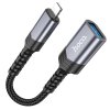 Adaptér HOCO, iPhone Lightning 8-pin na USB-A 3.0, čierna (UA24)