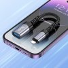 Adaptér HOCO, iPhone Lightning 8-pin na USB-A 3.0, čierna (UA24)