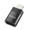 Adaptér HOCO z USB-C na Lightning 8-pin, čierny (UA17)