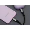 Kábel FORCELL F-ENERGY C263 USB-C na typ C QC4.0 PD 5A 240W Cafule 2 m čierny