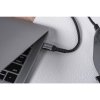 Kábel FORCELL F-ENERGY C263 USB-C na typ C QC4.0 PD 5A 240W Cafule 2 m čierny