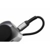 Kábel FORCELL F-ENERGY C263 USB-C na typ C QC4.0 PD 5A 240W Cafule 2 m čierny