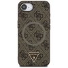 GUESS pre IPHONE 16e (SE 4 2025) s MagSafe GUHMPSE4P4TDPW (PU 4G RingTriangle Logo) hnedé