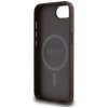 GUESS pre IPHONE 16e (SE 4 2025) s MagSafe GUHMPSE4P4TDPW (PU 4G RingTriangle Logo) hnedé